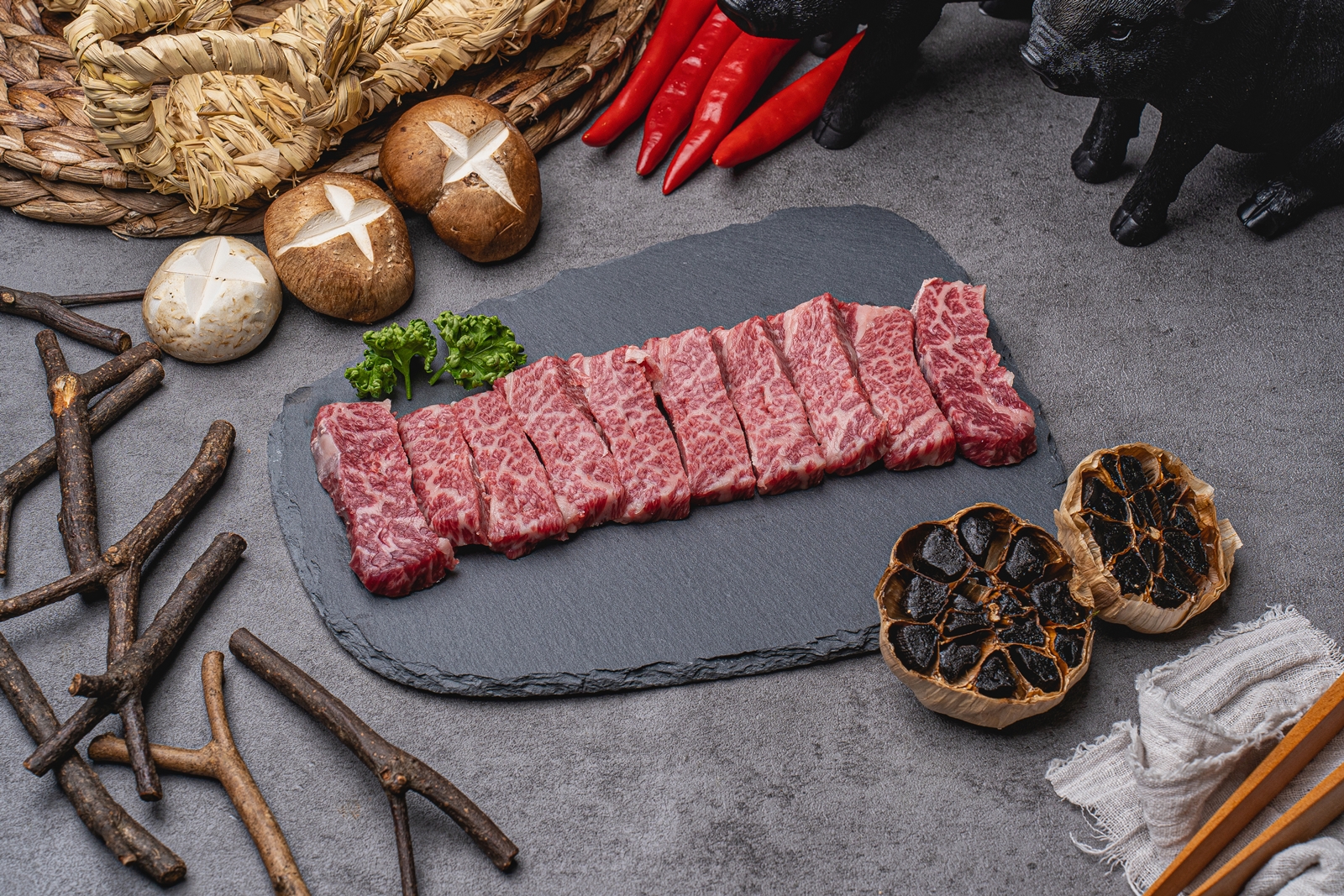 한우1+,1++]살치살 100G