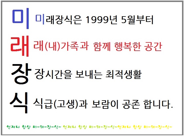 미래장식