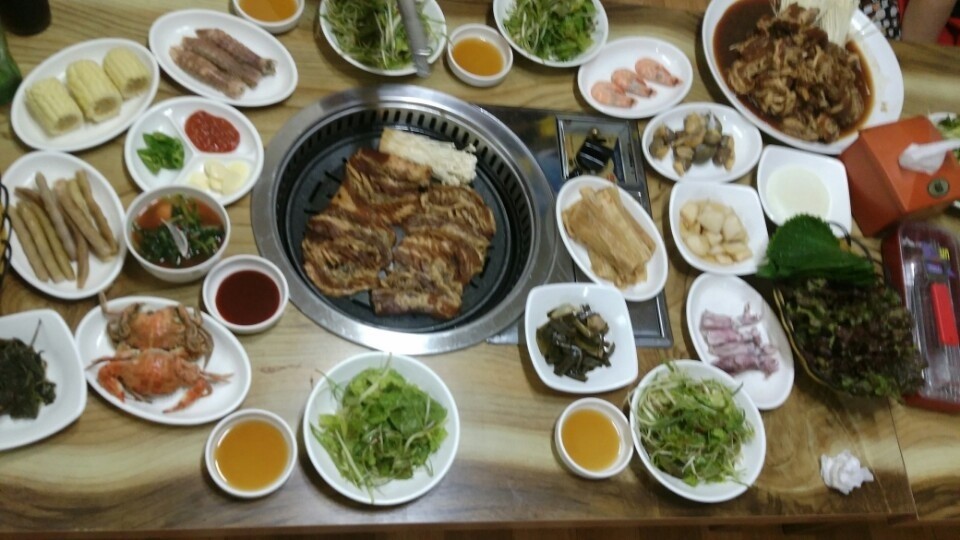 천수숯불갈비