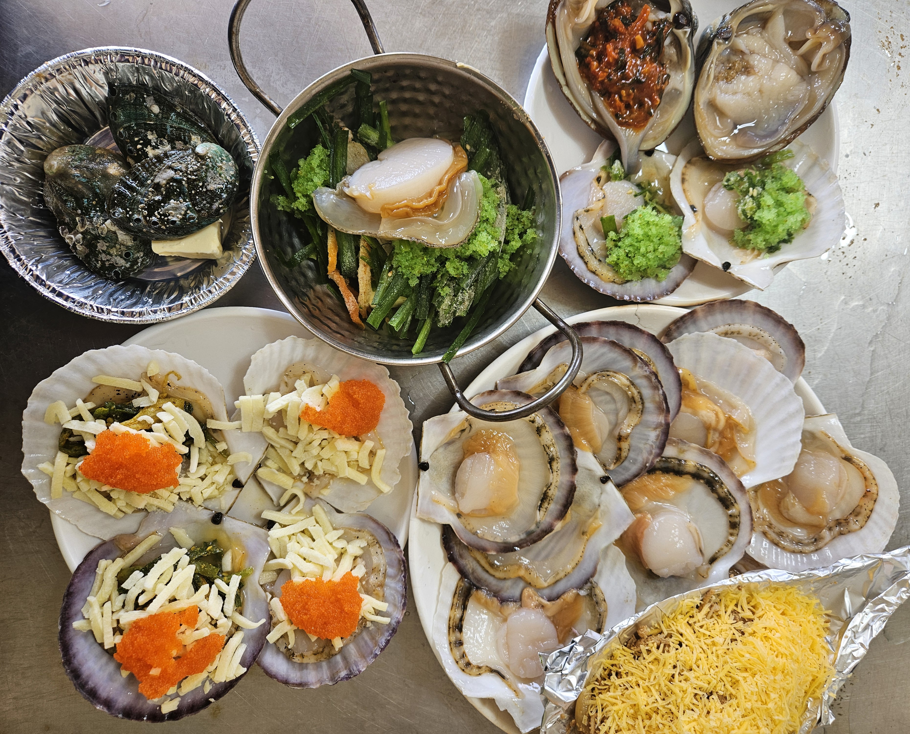 행운조개구이칼국수
