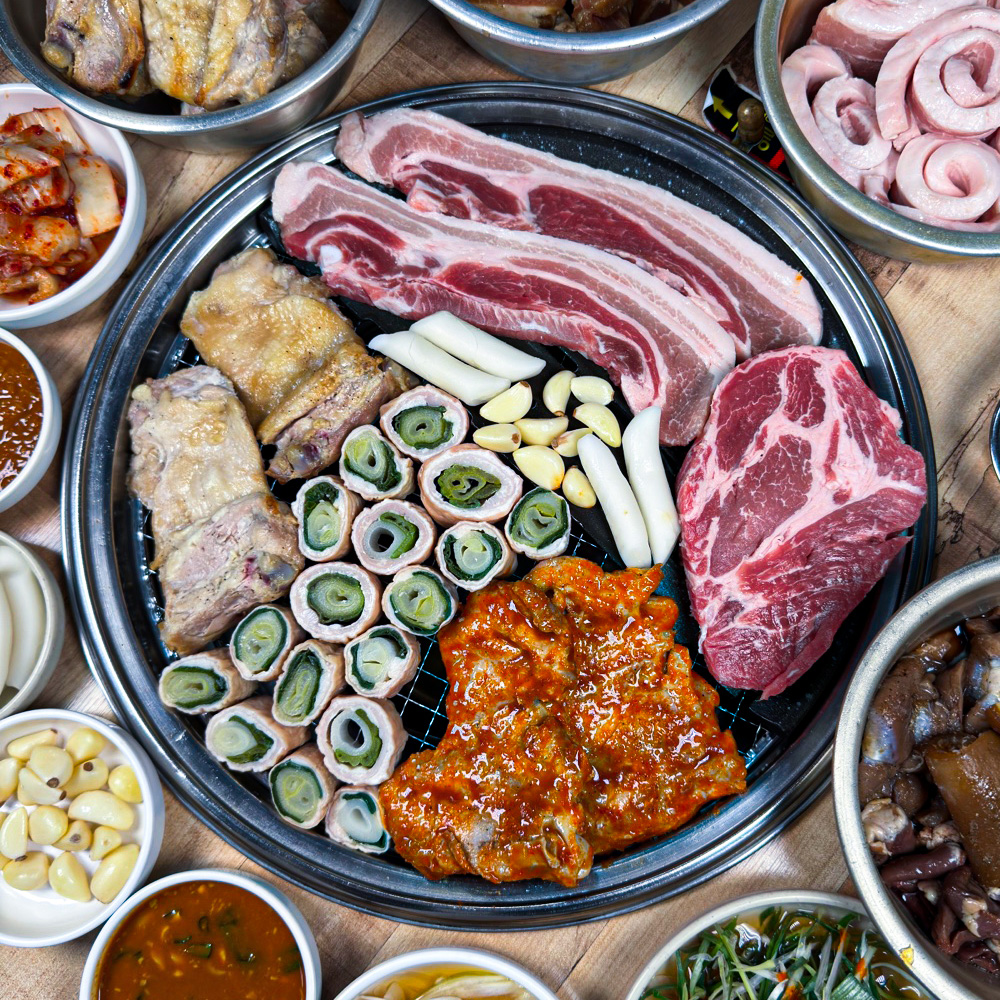 민이네 숯불닭갈비 막창