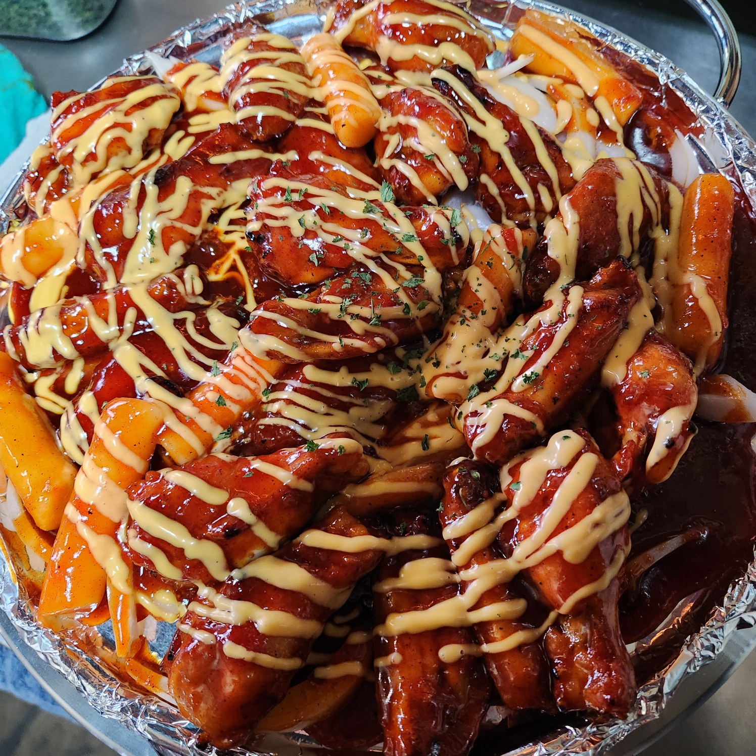 훌랄라참숯치킨 수원원천1점