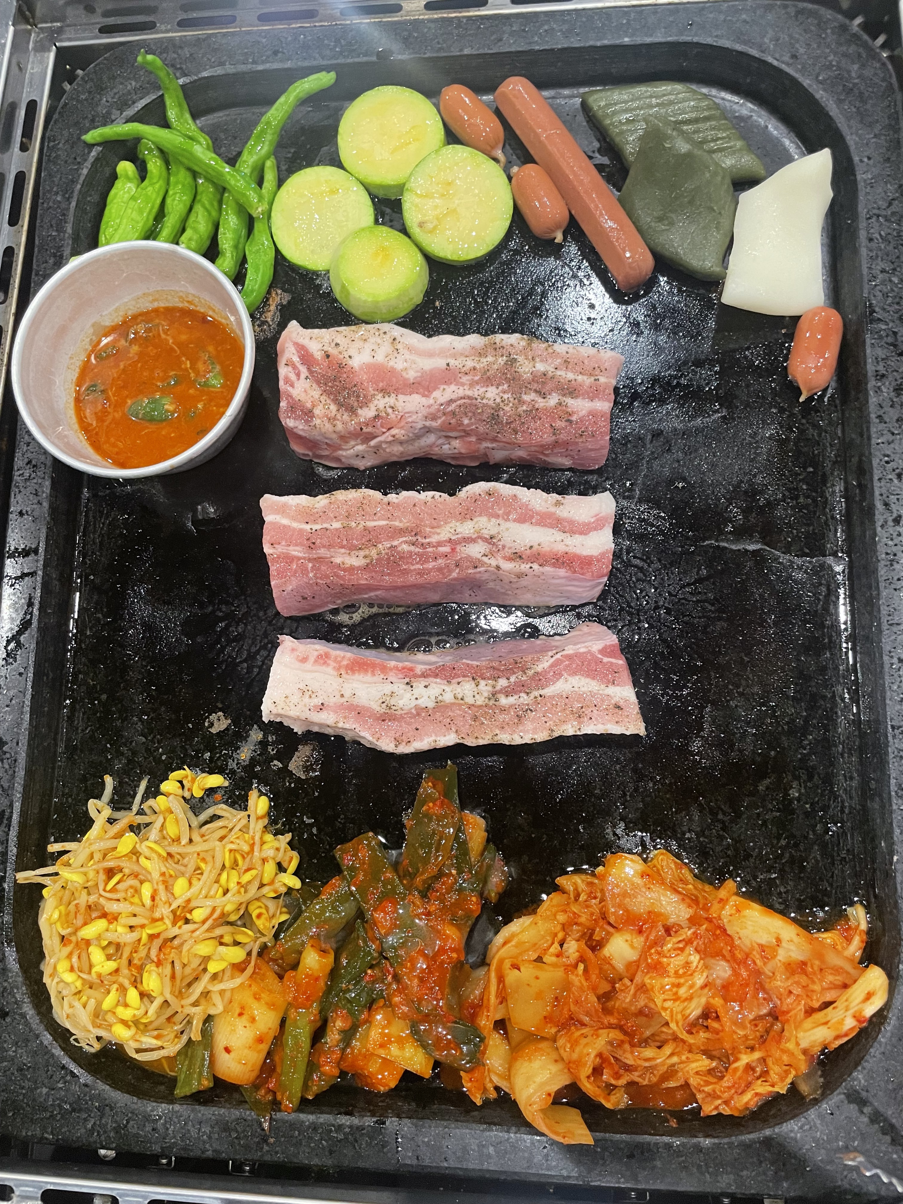 돌판구이생삼겹