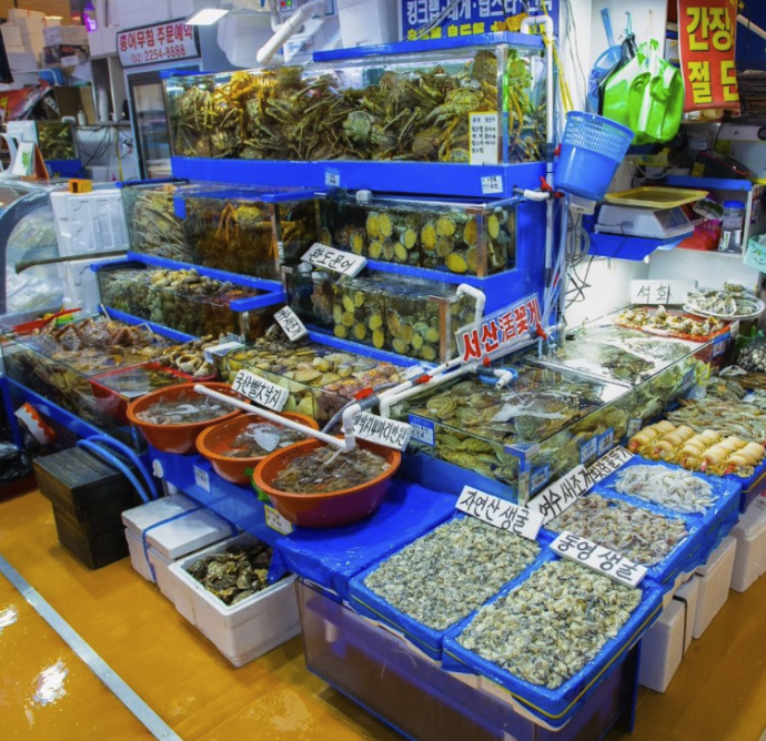 대신수산 꽃게 끄트머리
