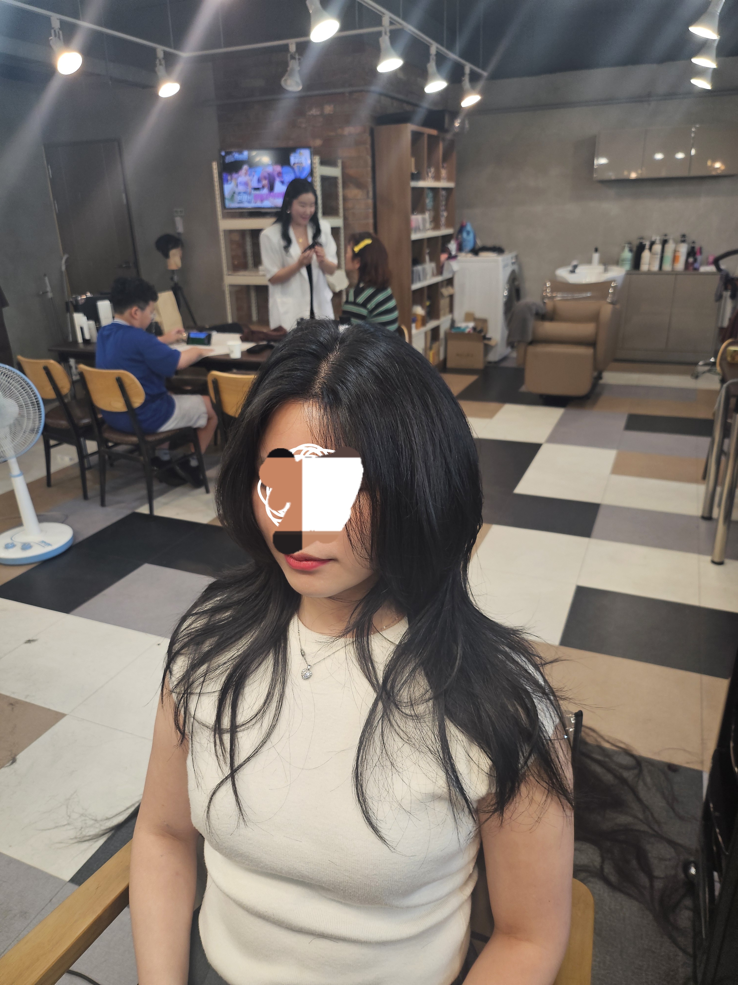 수수꽃다리 헤어