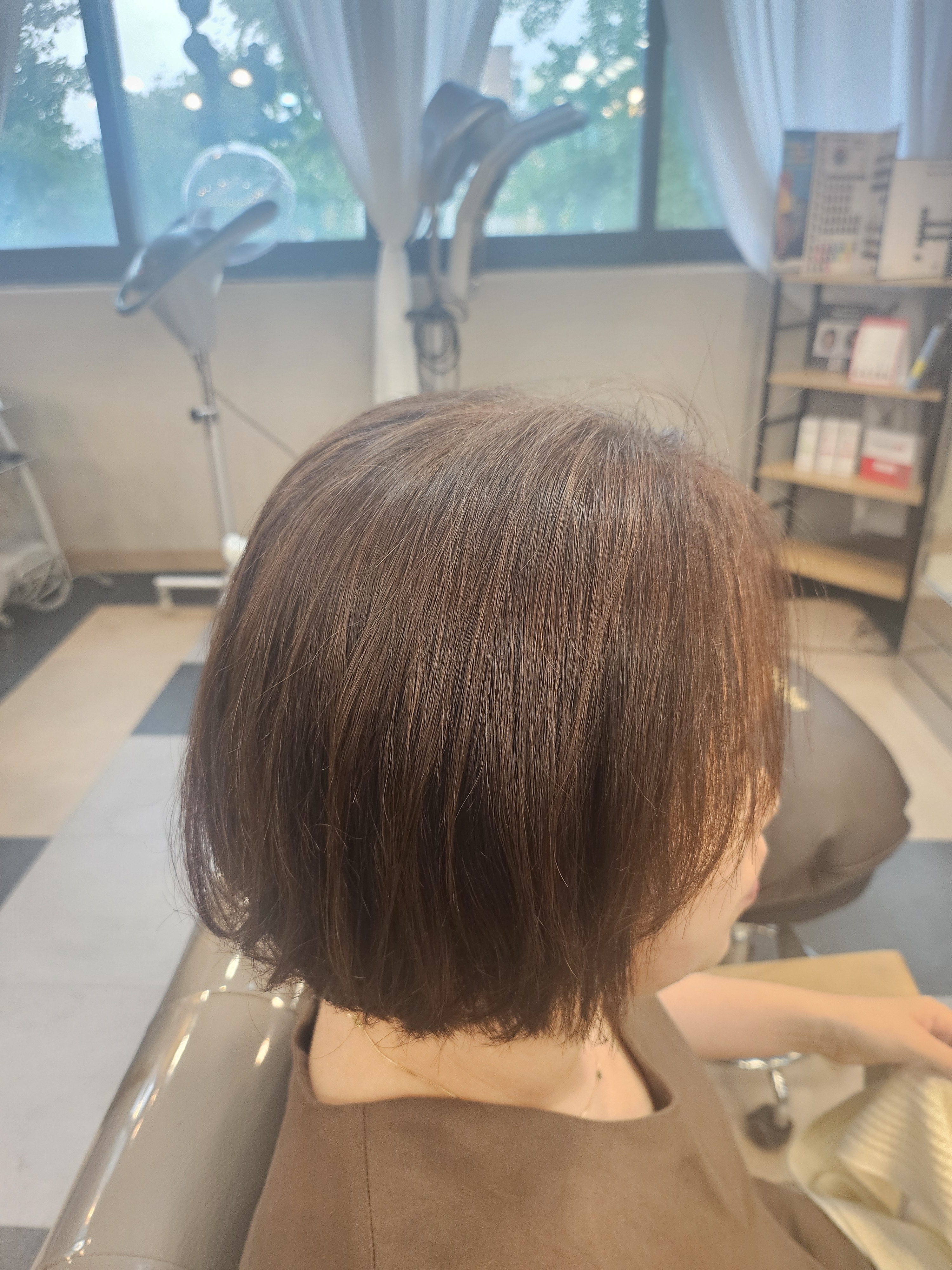 수수꽃다리 헤어
