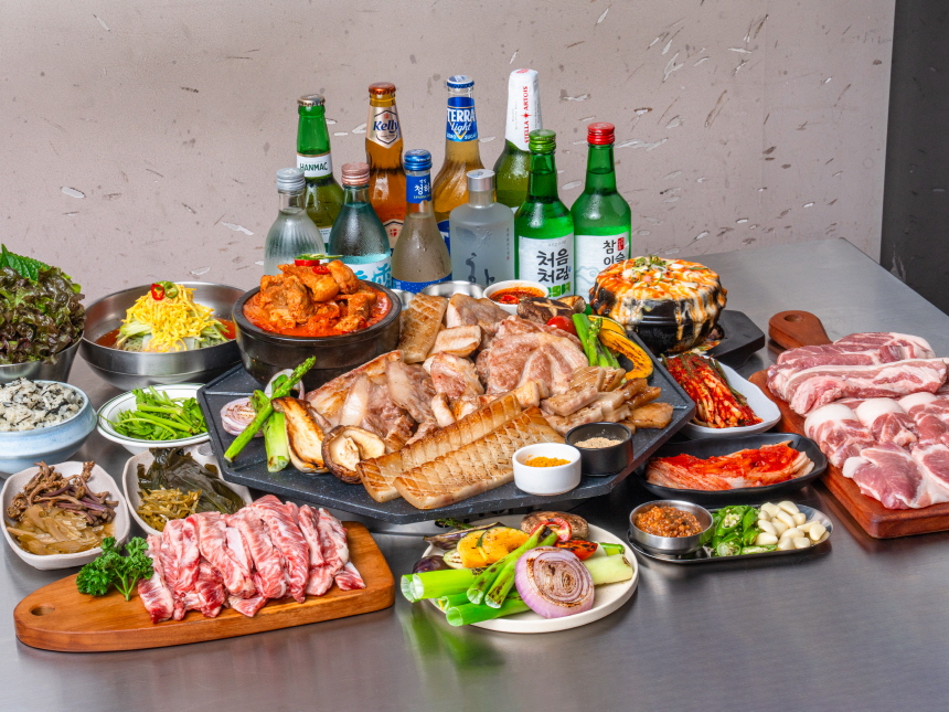 빽돈 방이점 내부 또는 관련 모습