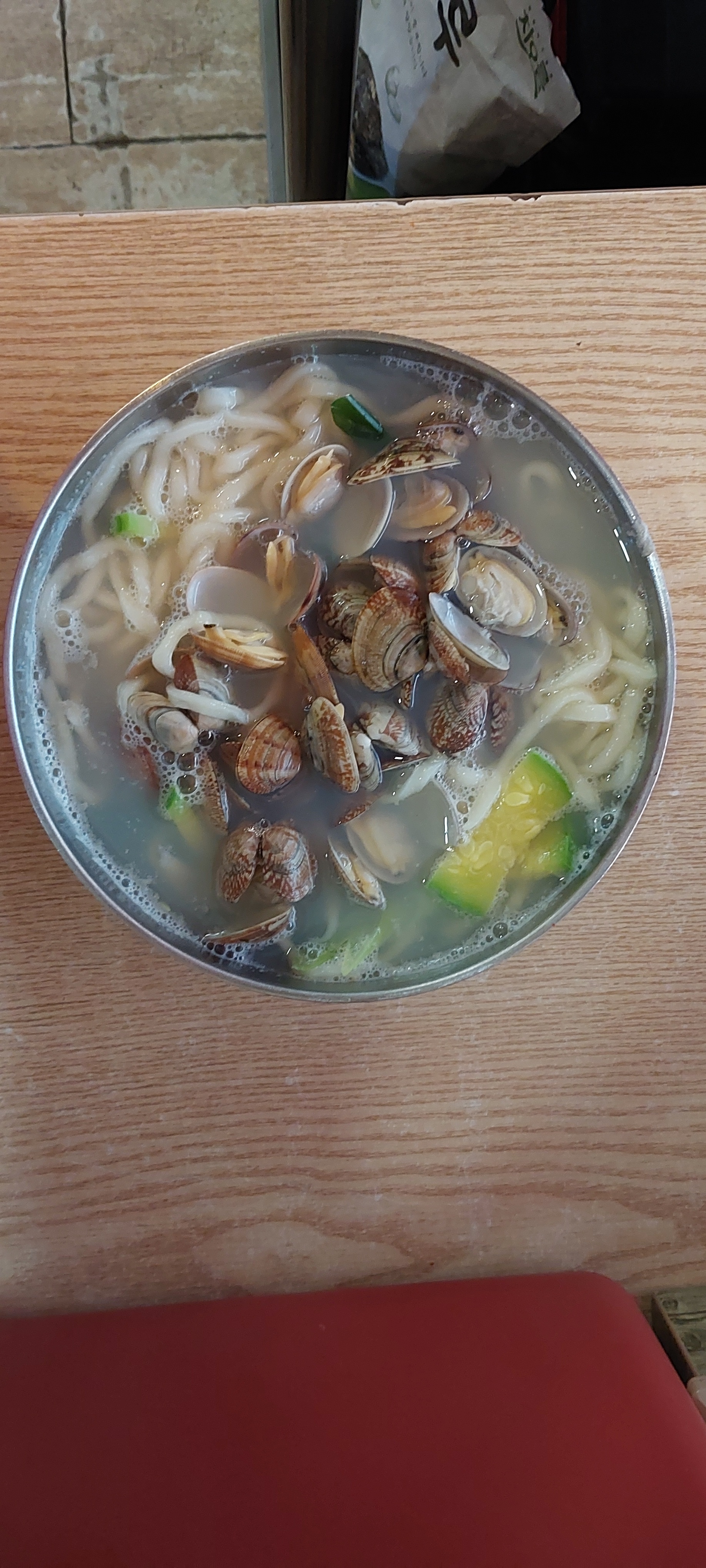 안면도바지락칼국수