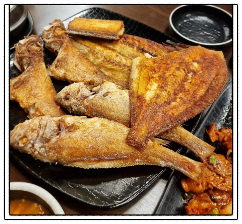 오가네 생선구이