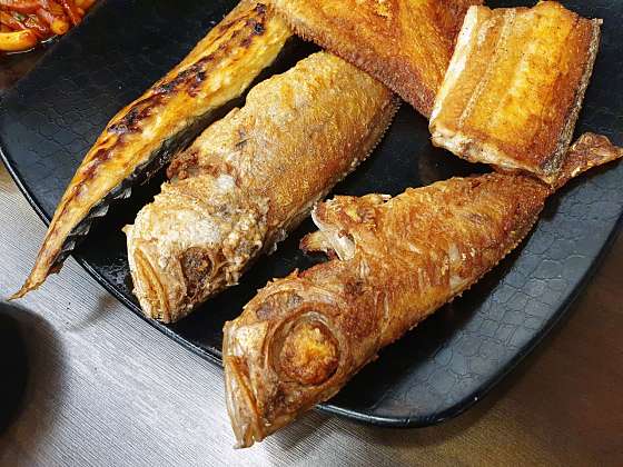 오가네 생선구이