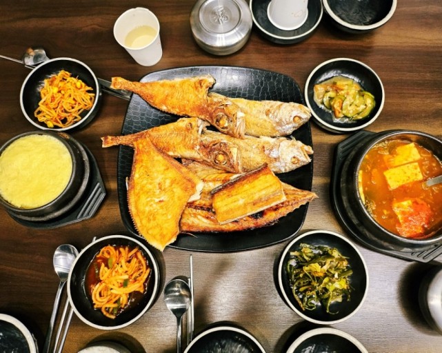 오가네 생선구이