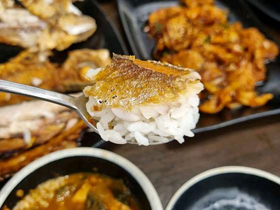 오가네 생선구이
