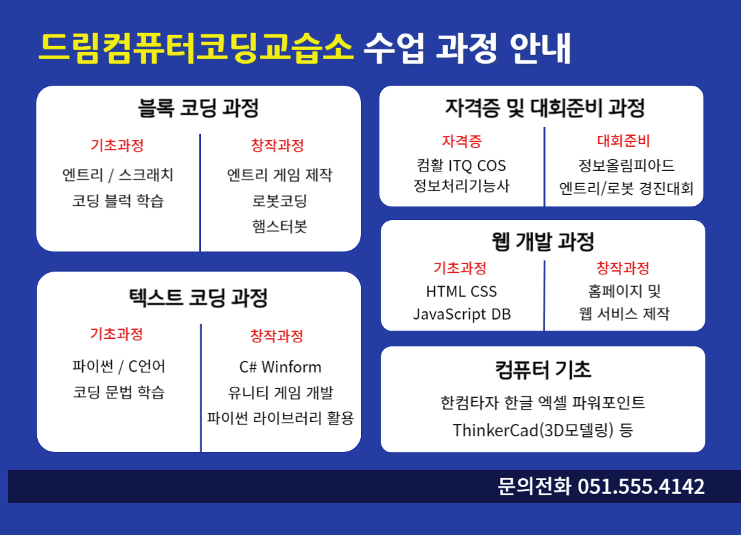 드림컴퓨터코딩교습소
