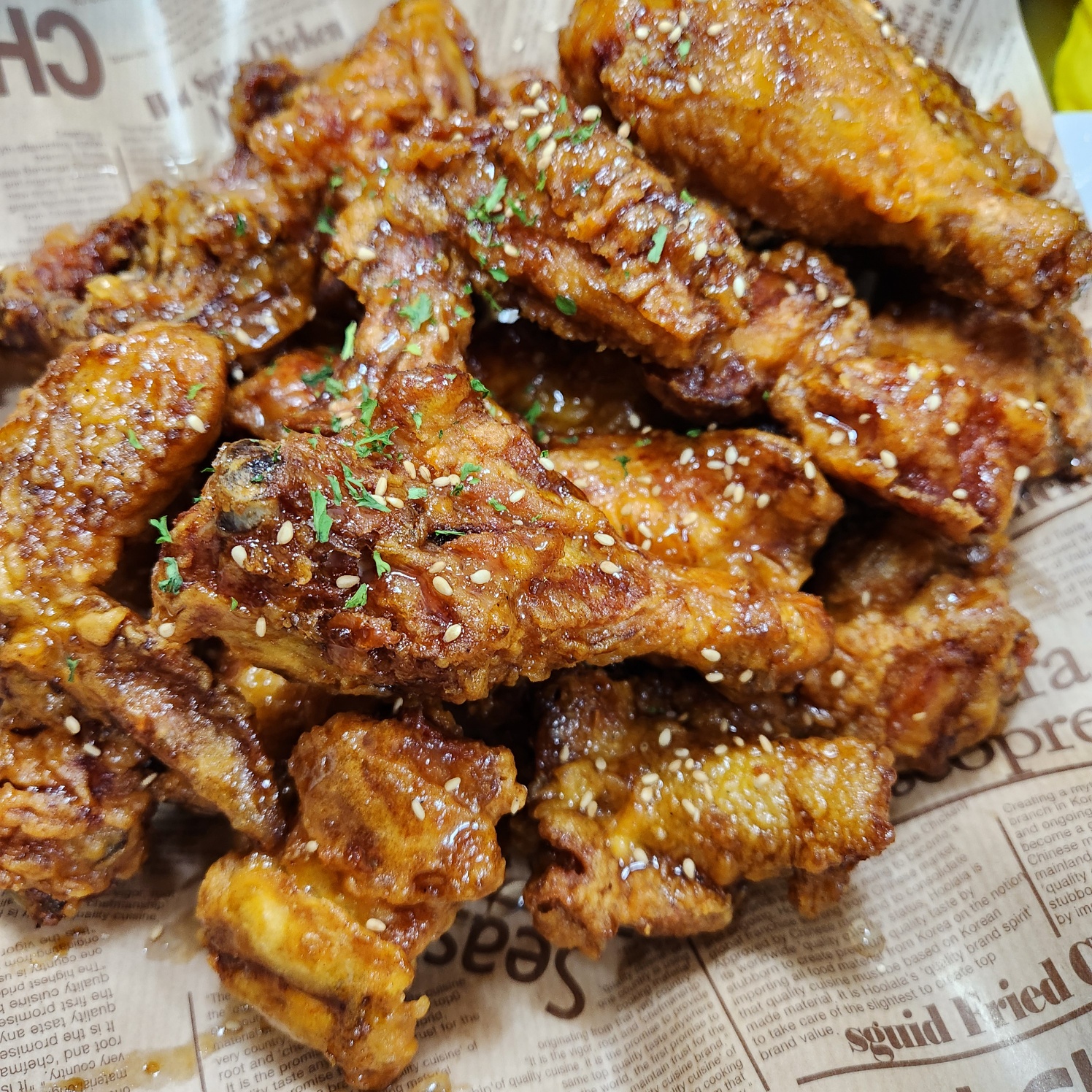 훌랄라참숯치킨 기안1점