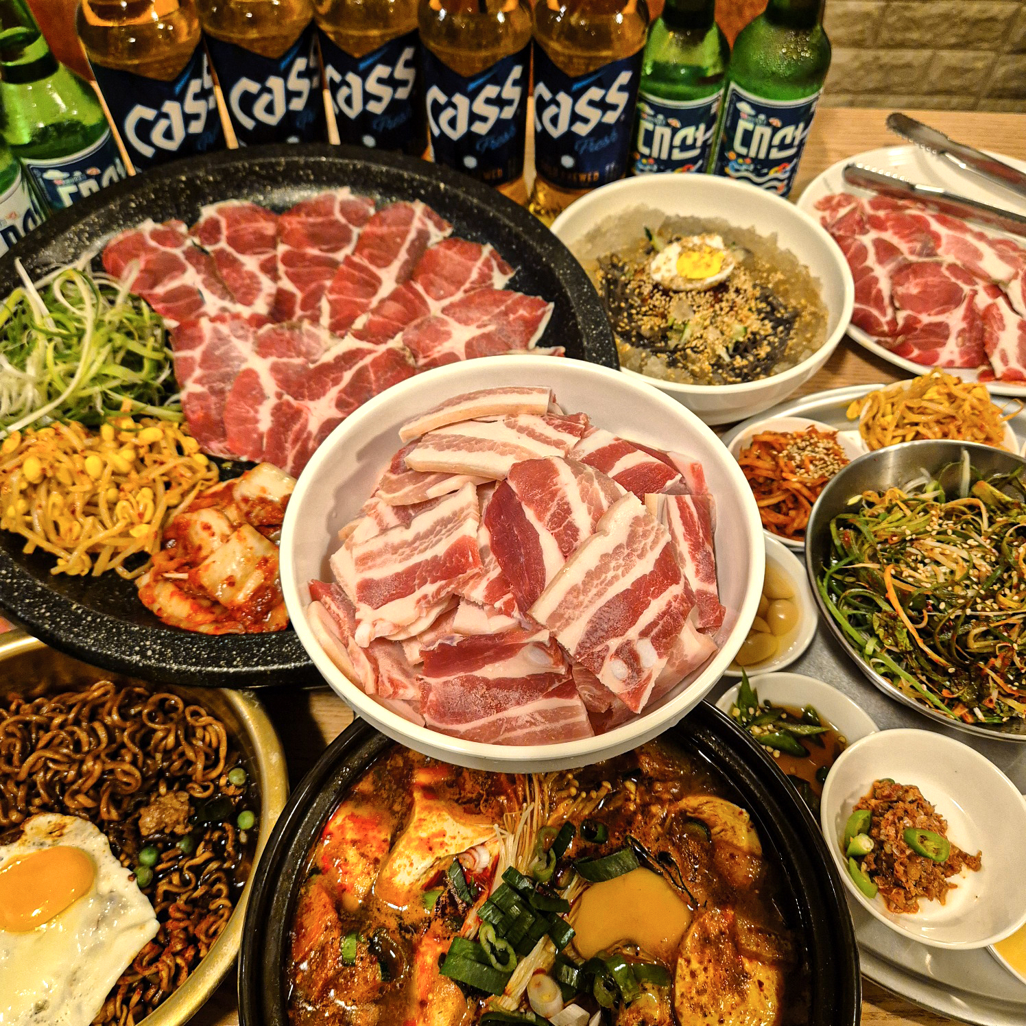 겹살집