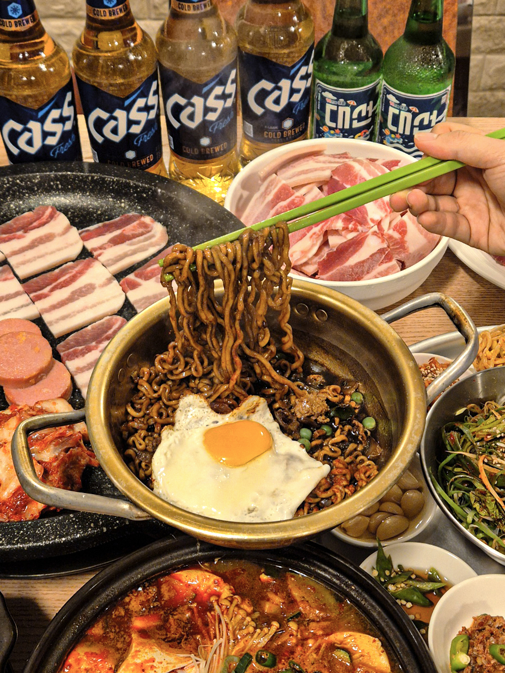 겹살집