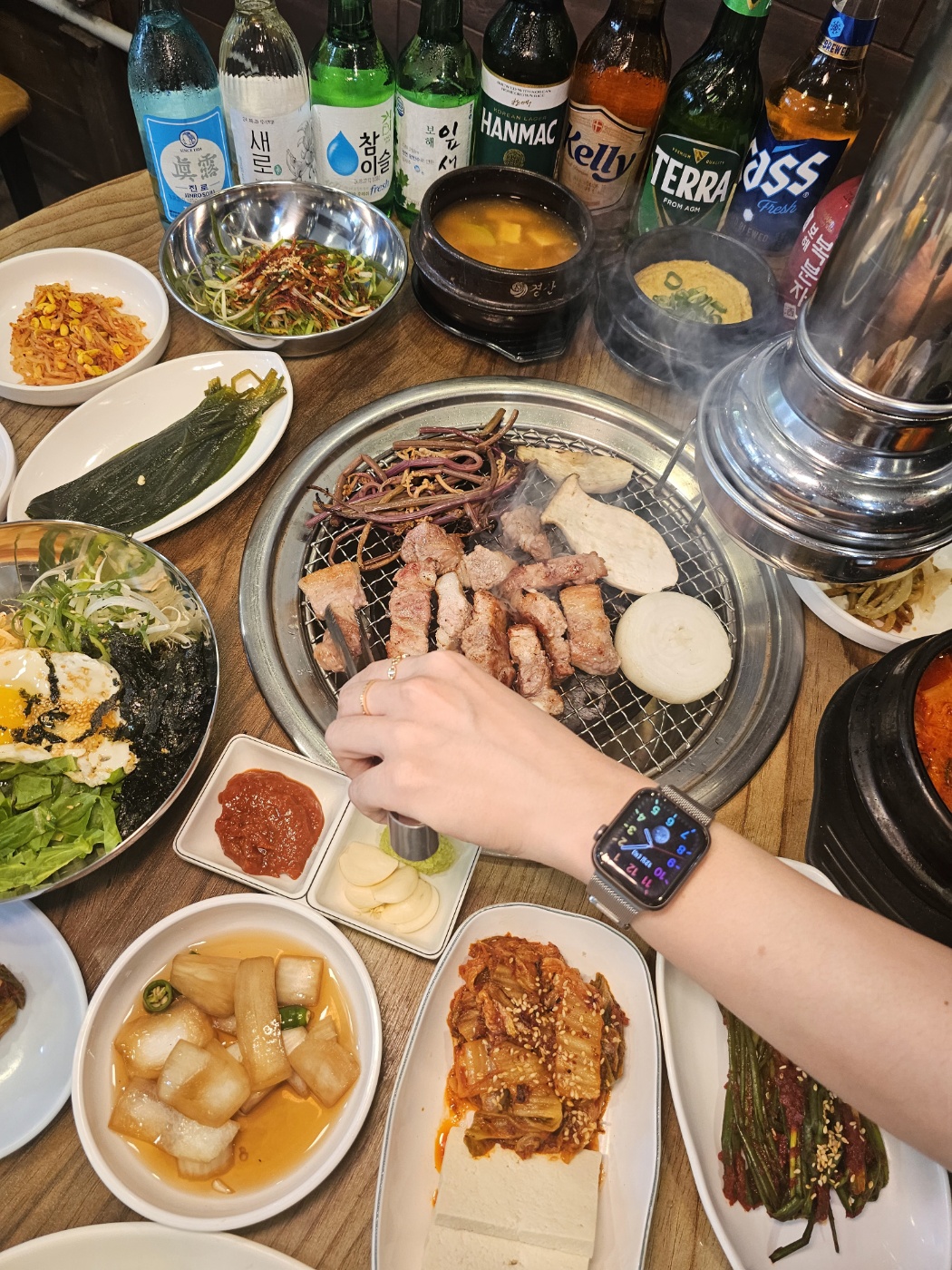 원조숯불소금구이