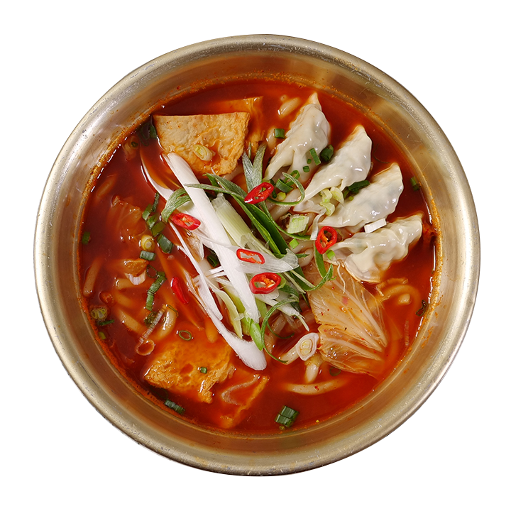 옛날 김치 우동