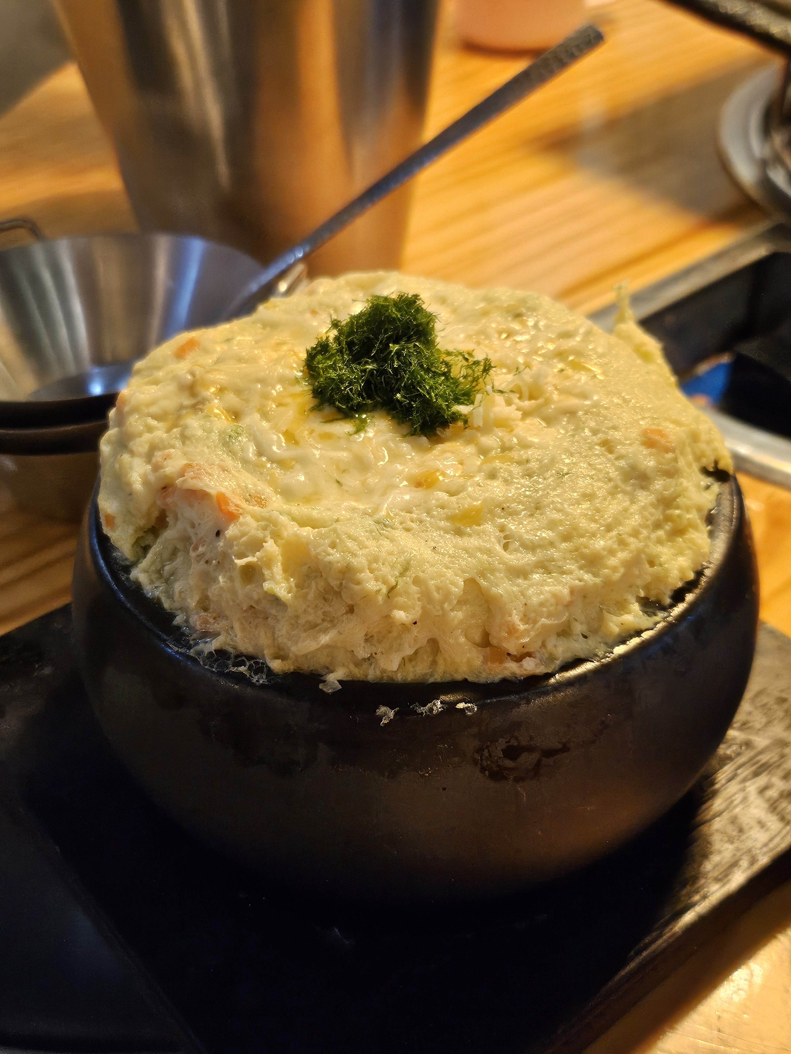 치즈 감태 계란찜