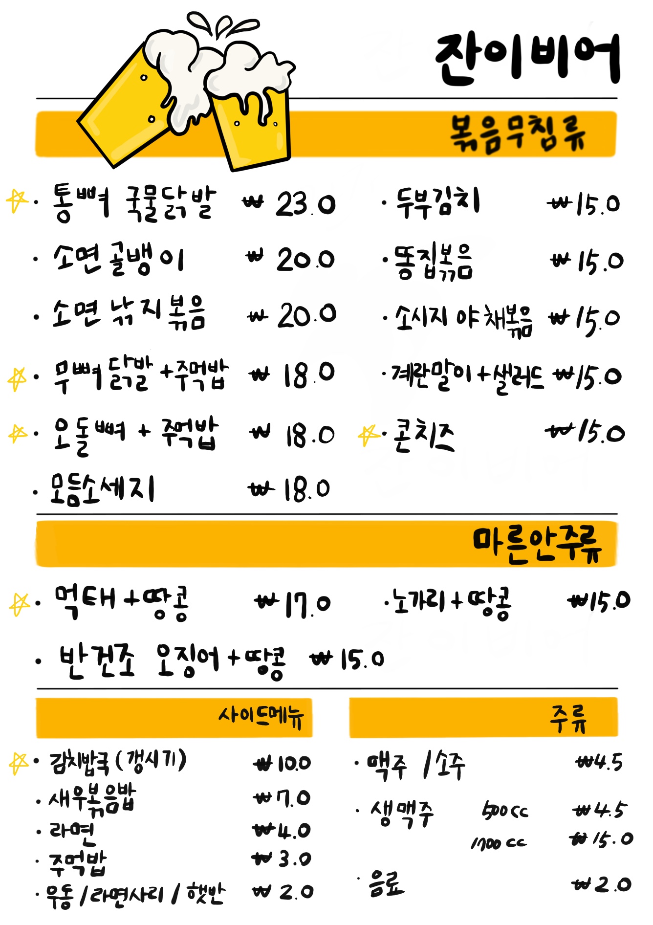 잔이비어