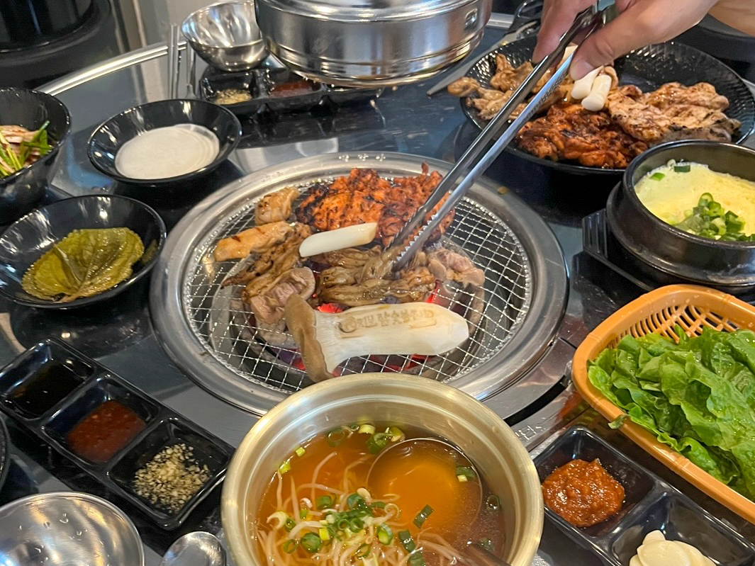 지보닭숯불구이