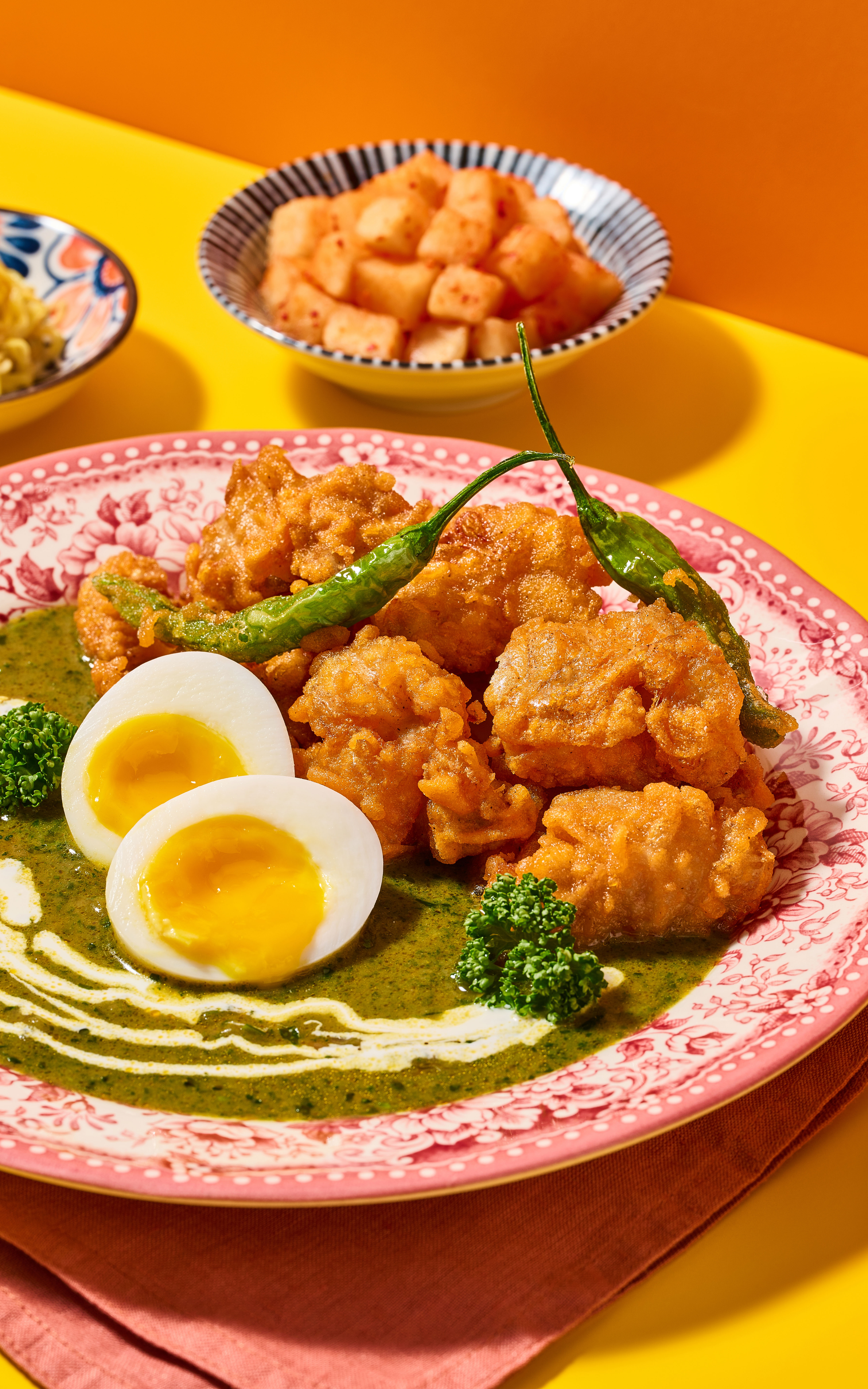 치킨 가라아게 커리