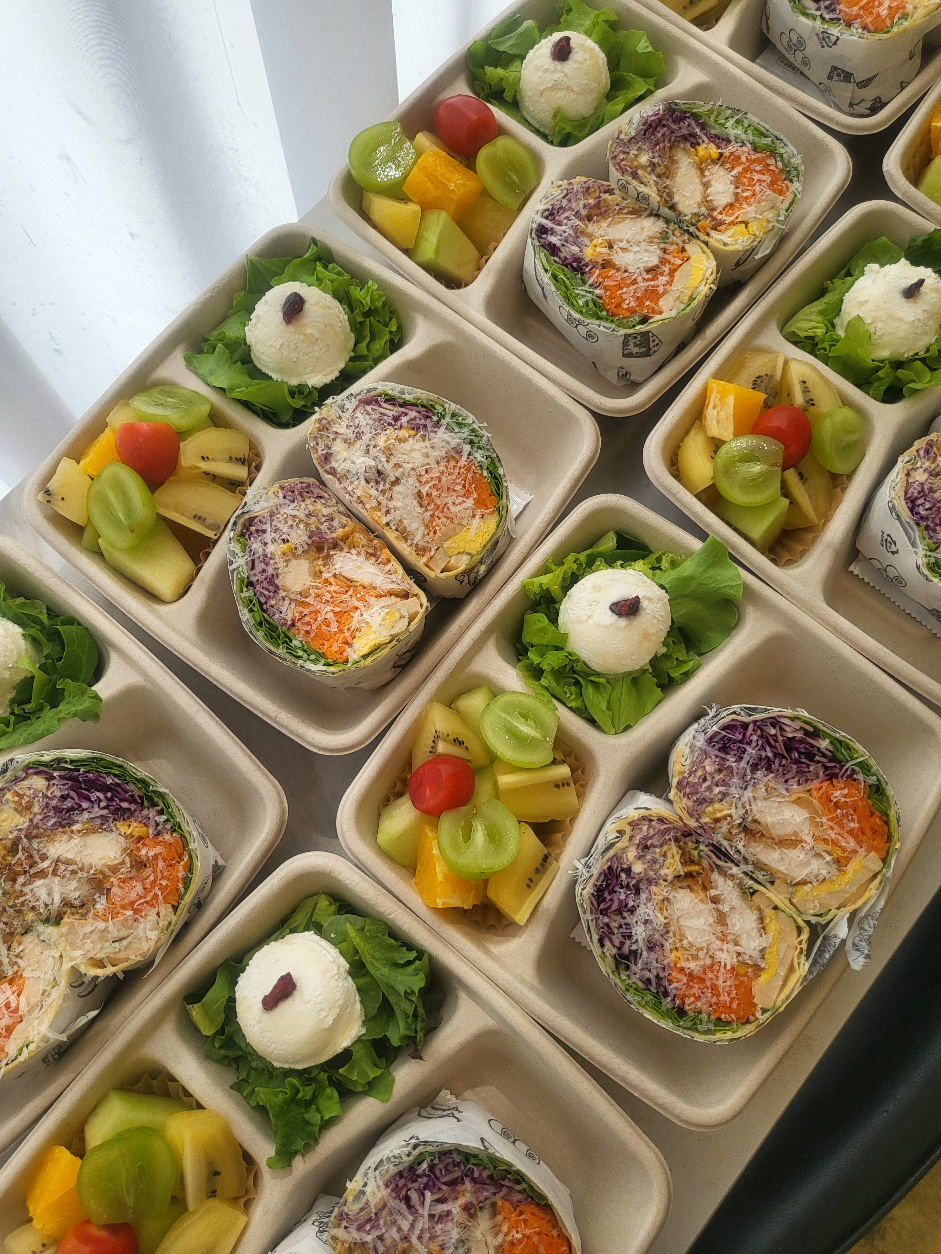 프리미엄 채식 샐러드 초록