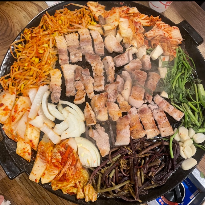 교하솥뚜껑삼겹살