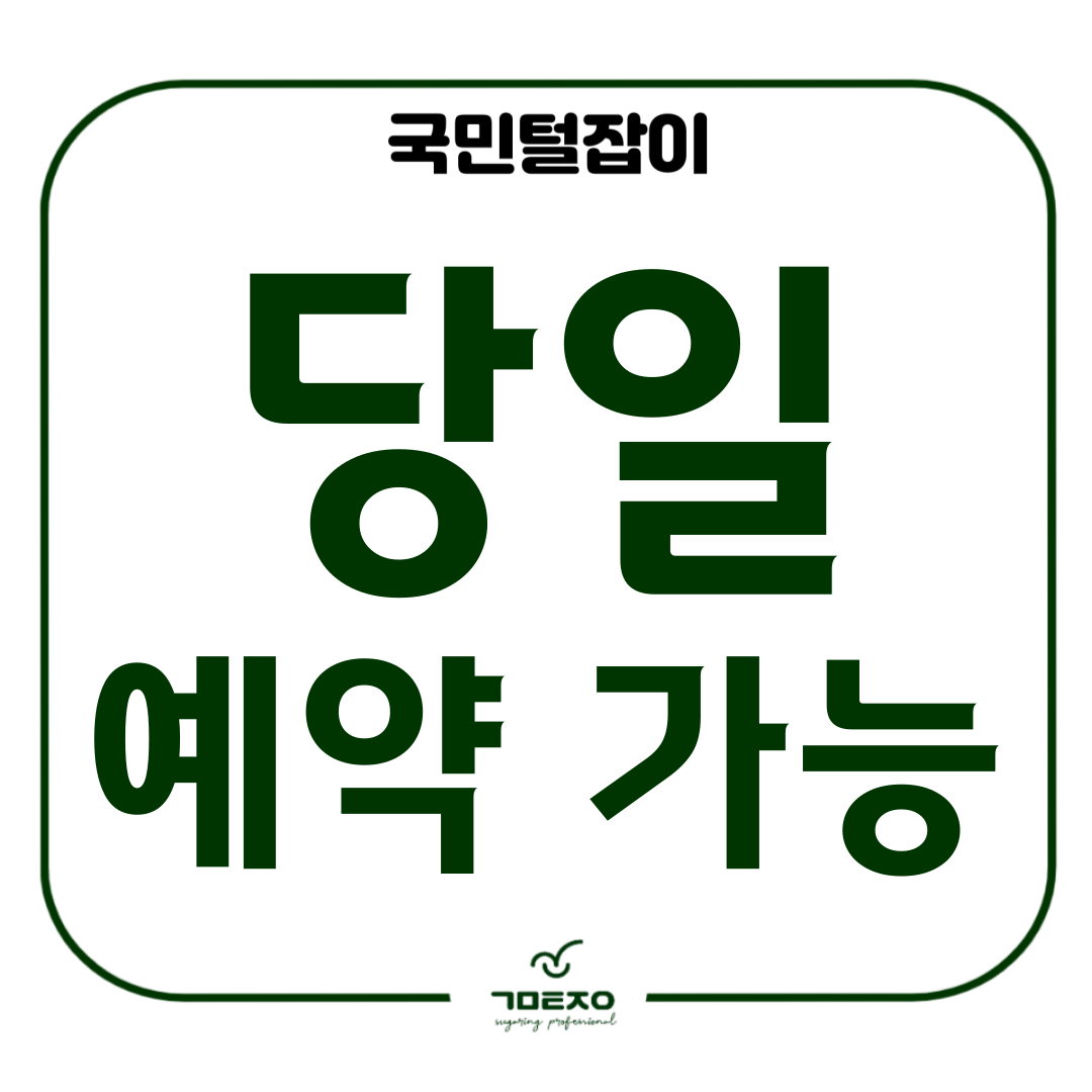 국민털잡이 슈가링 왁싱 나주점