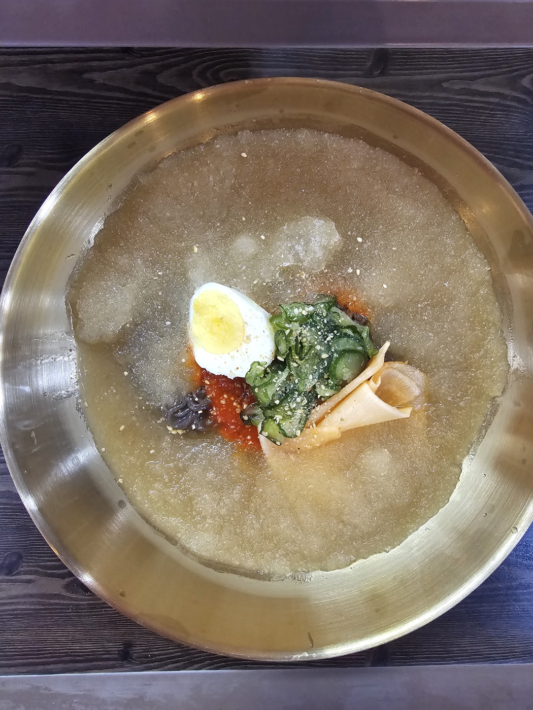 유단자냉면