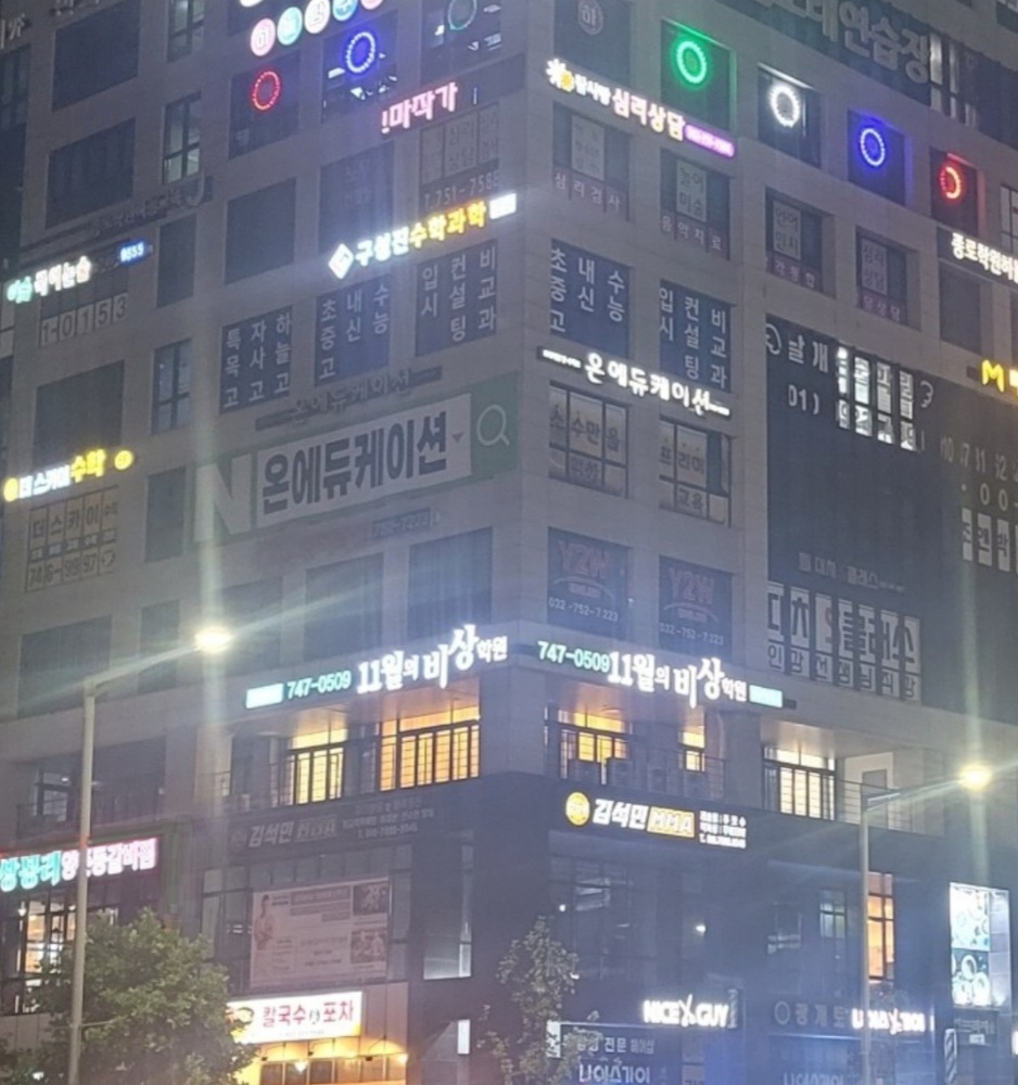 11월의 비상학원 영종
