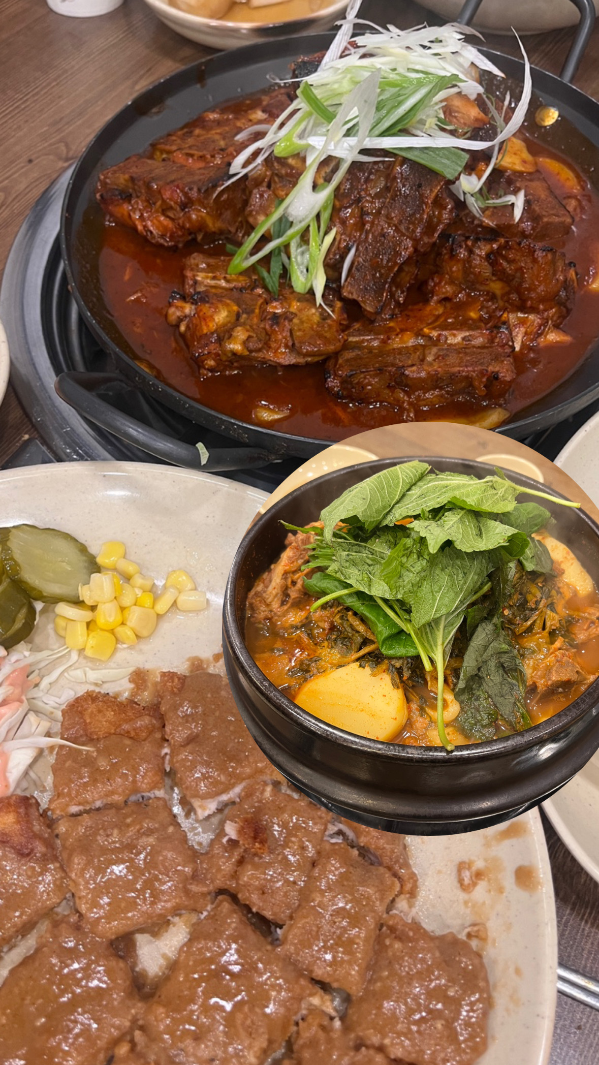 뚱땡이뼈다귀감자탕부대찌개