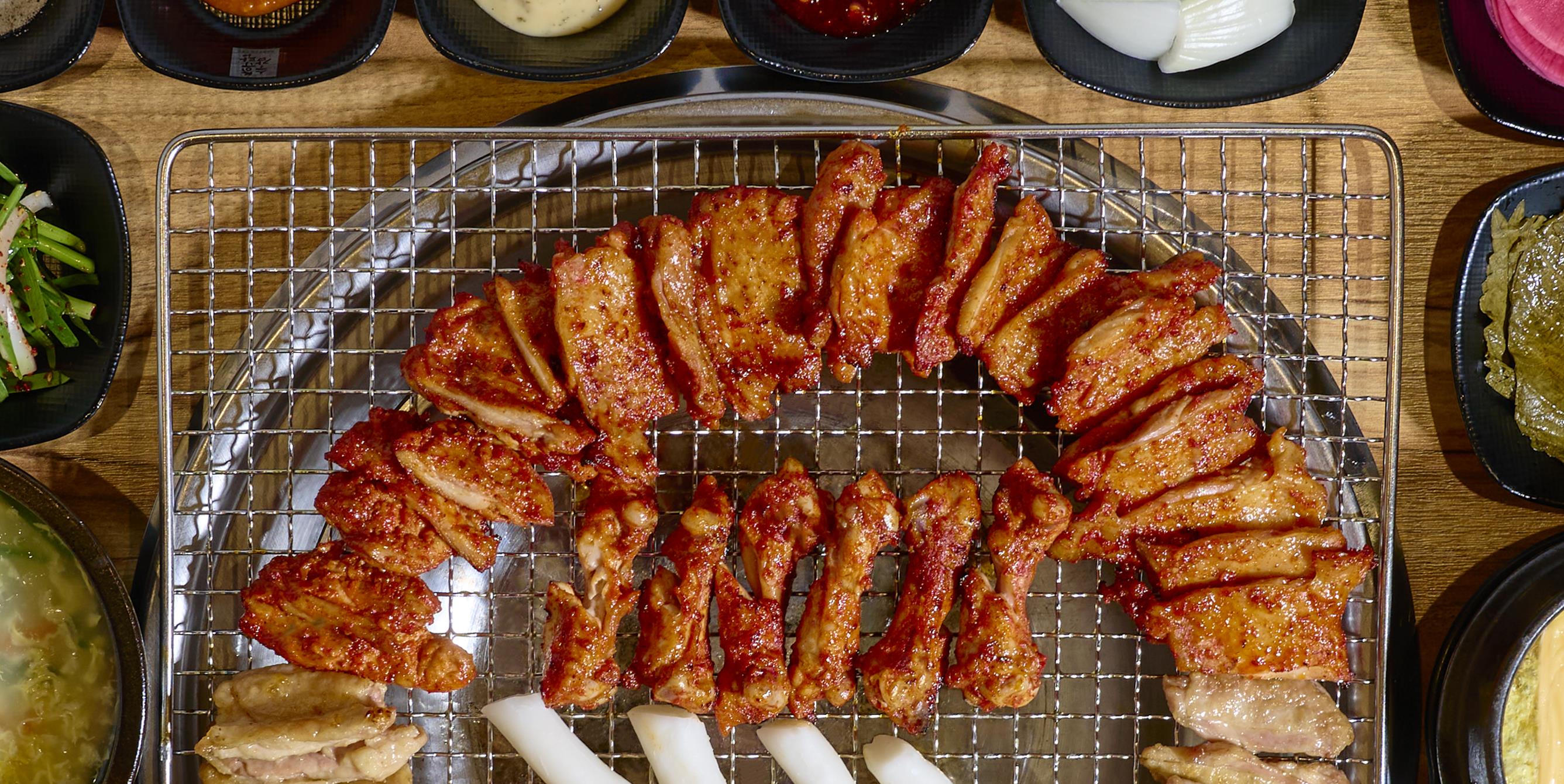 수유감탄숯불닭갈비