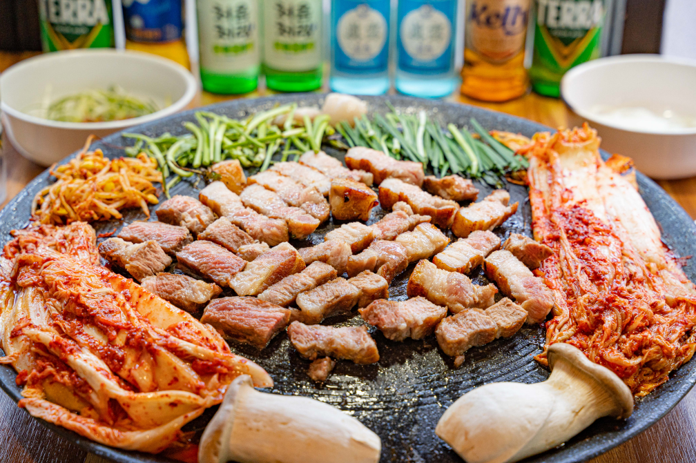 수유대왕솥뚜껑 삼겹살
