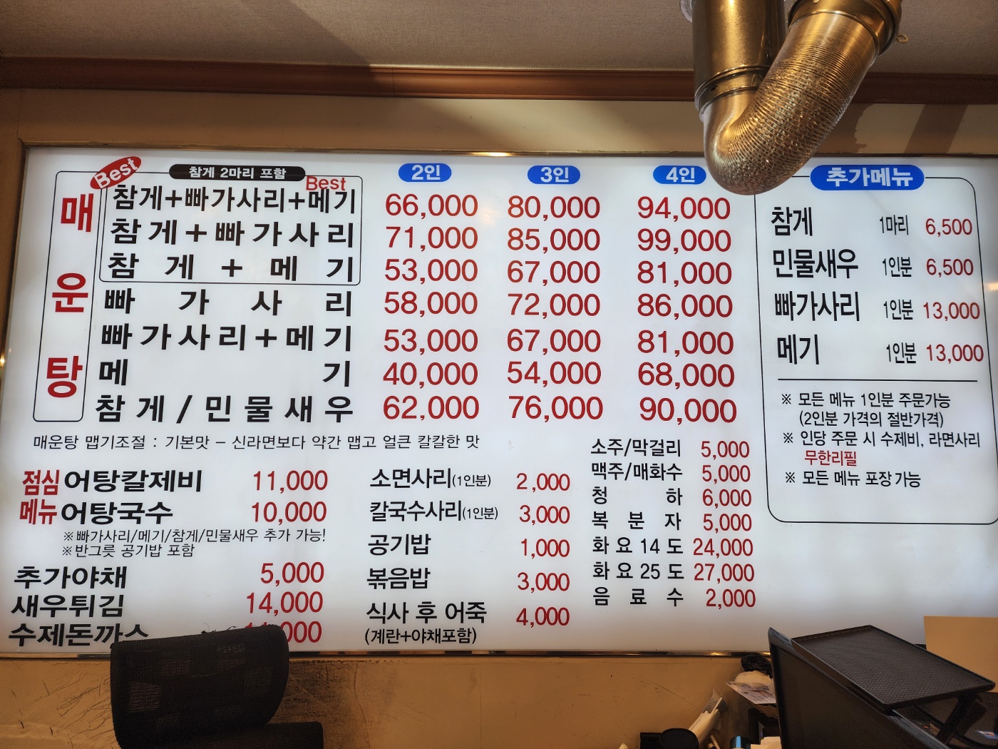 임진강 메기매운탕