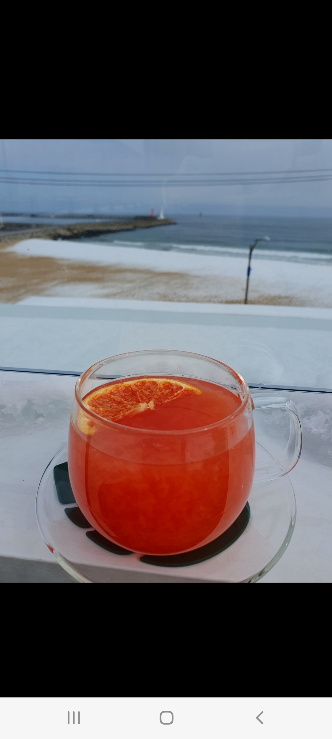 자몽차