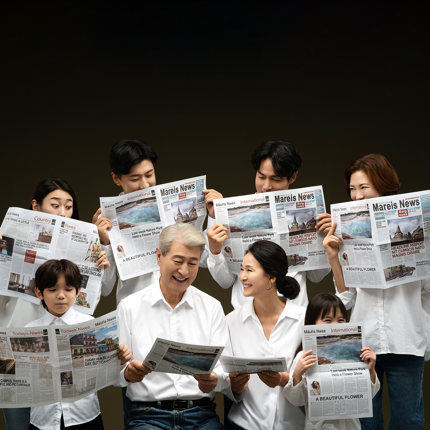 퀸즈가오늘송도가족사진