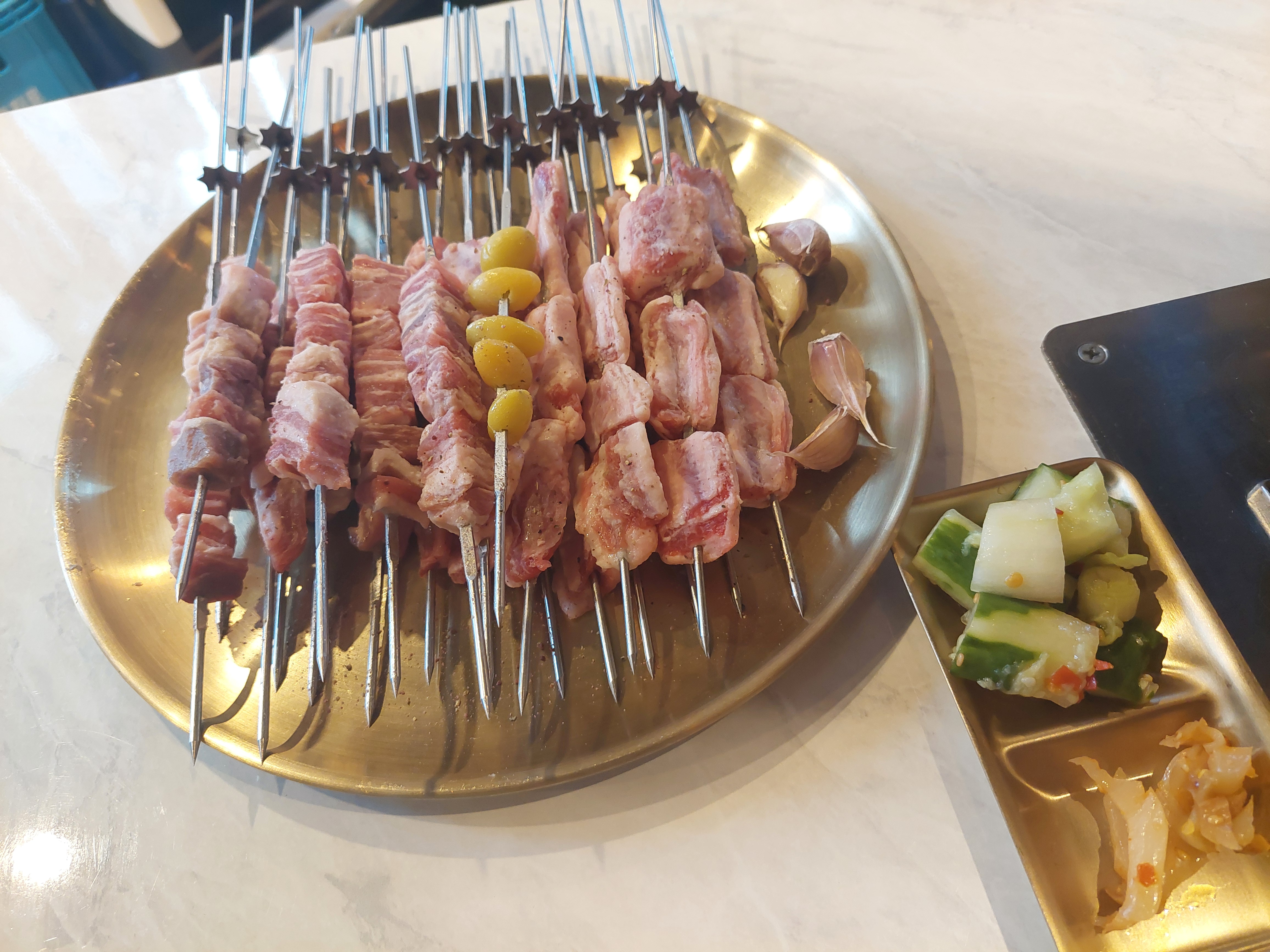 황금양꼬치