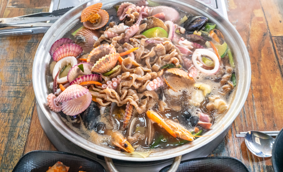 도토리바지락손칼국수 인천 애견맛집