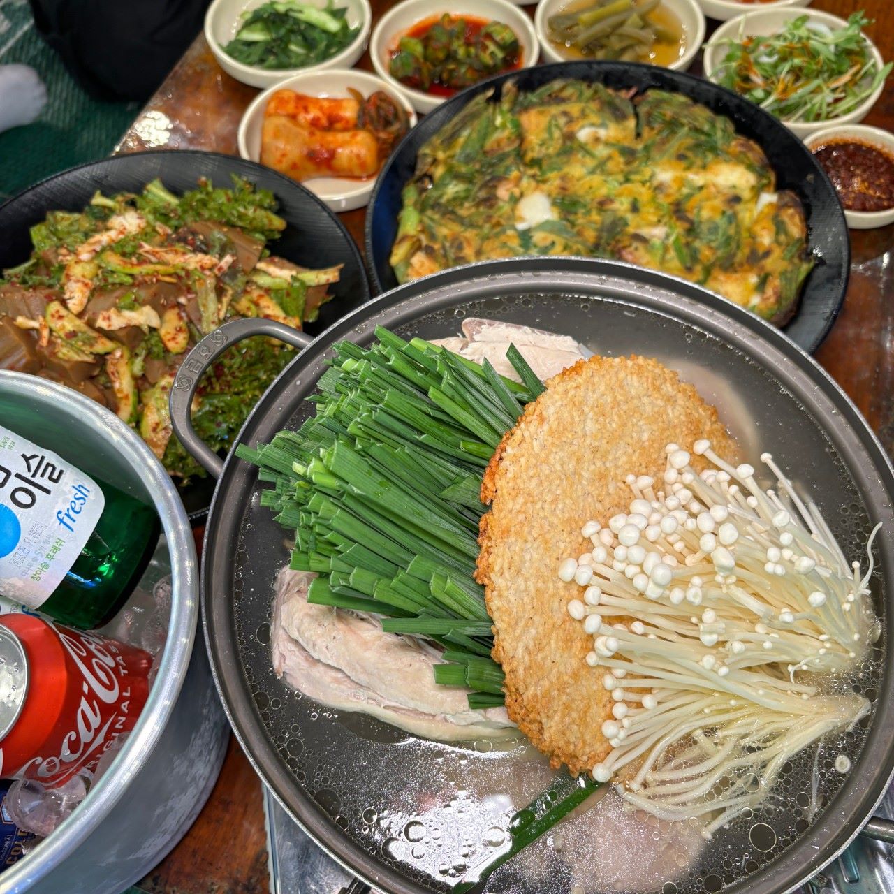 한방닭백숙