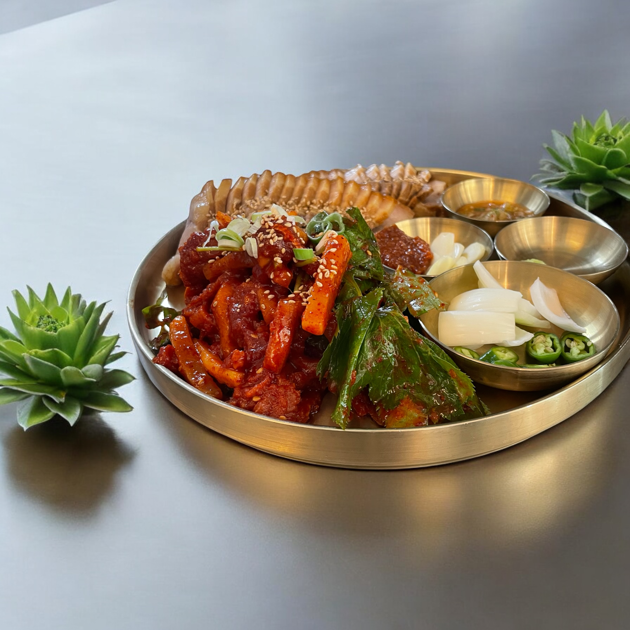 수육 가오리무침 세트