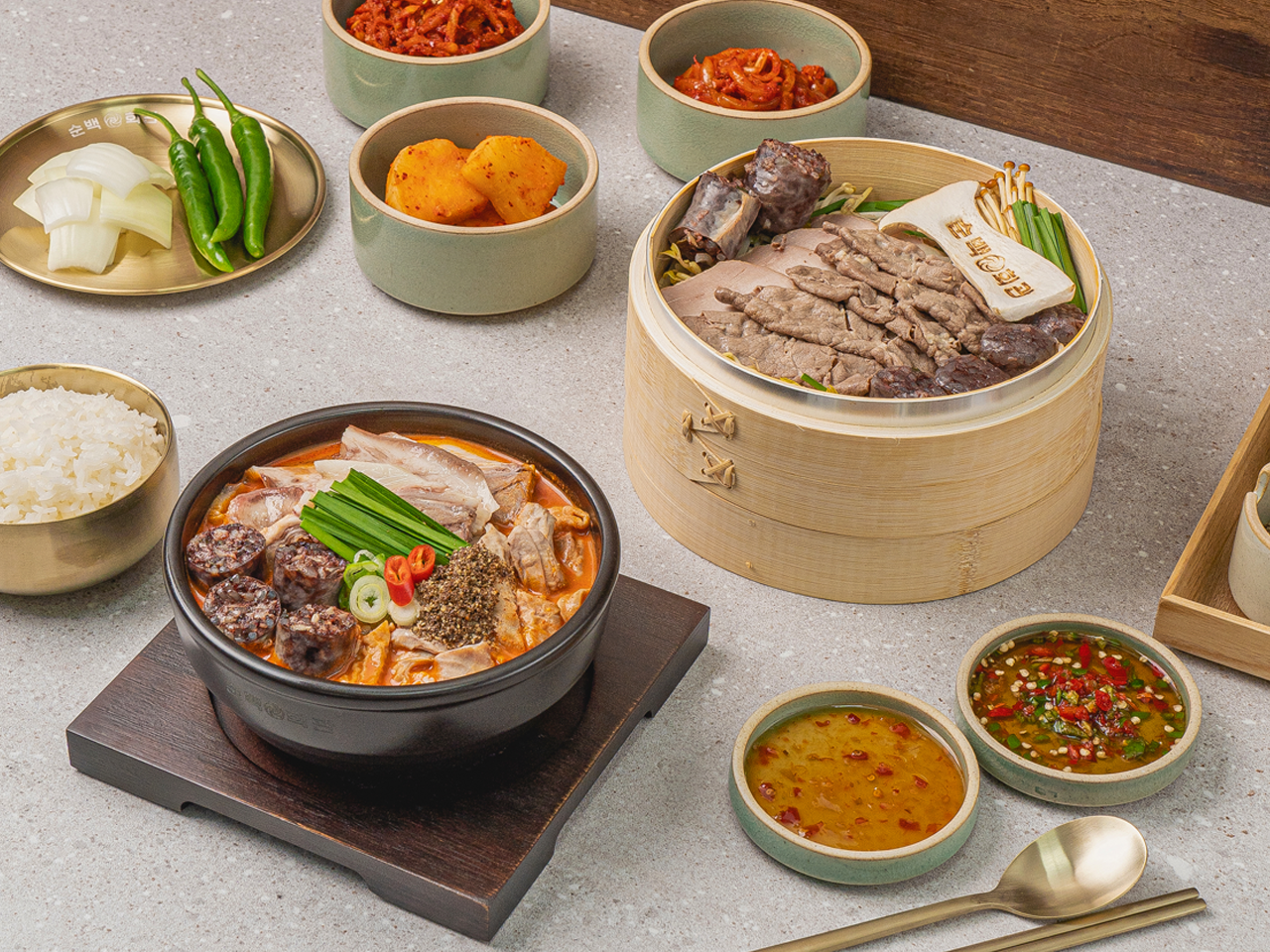 순백정식