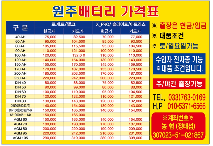 밧데리마트