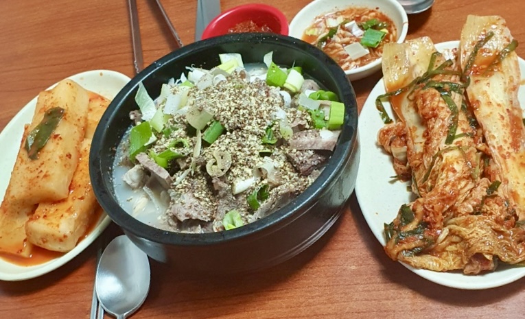 수원집순대국