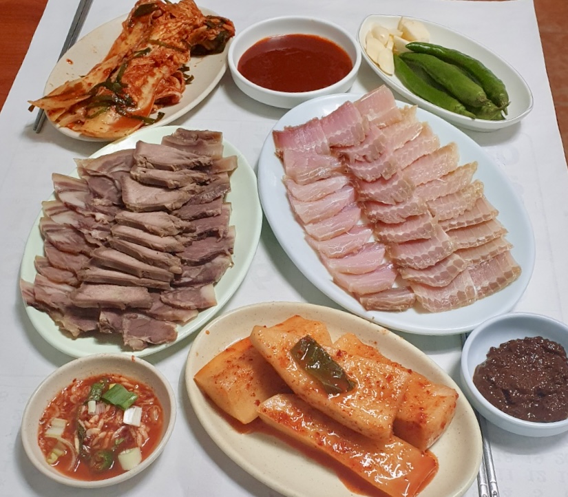 수원집순대국