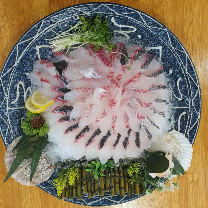 마포꽃새우활어회