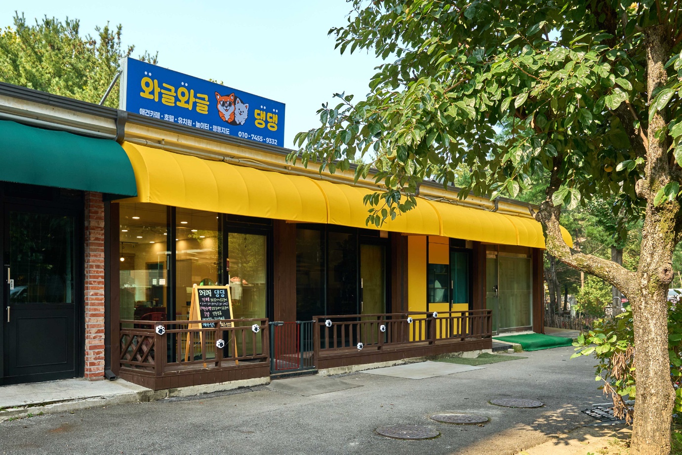 와글와글댕댕 충청 애견카페