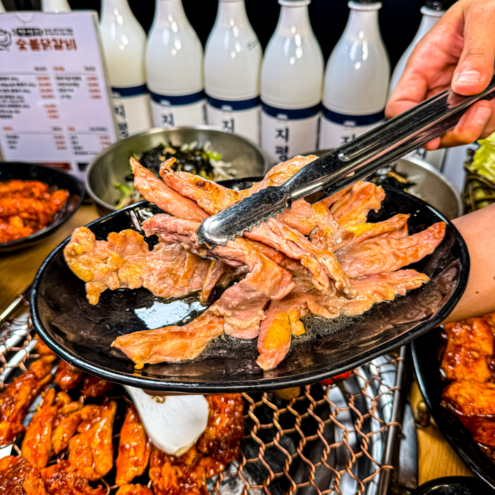 항아리숯불닭갈비 파주점