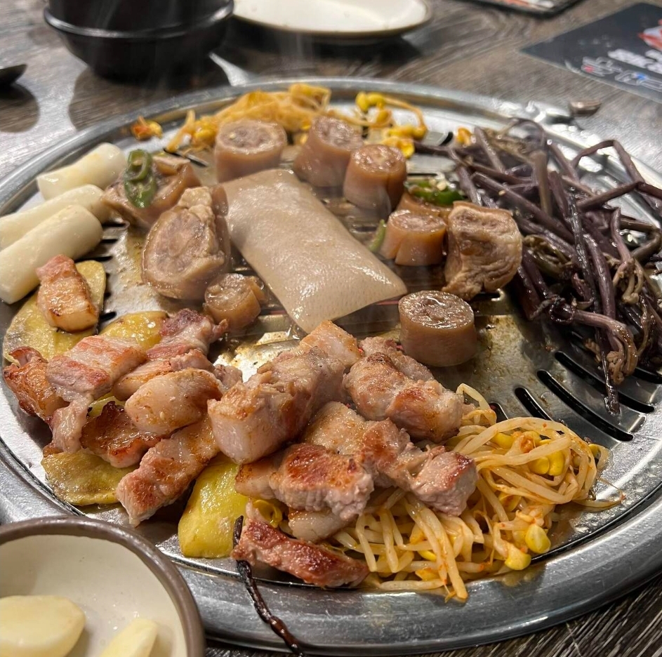 지대루참숯왕소금구이