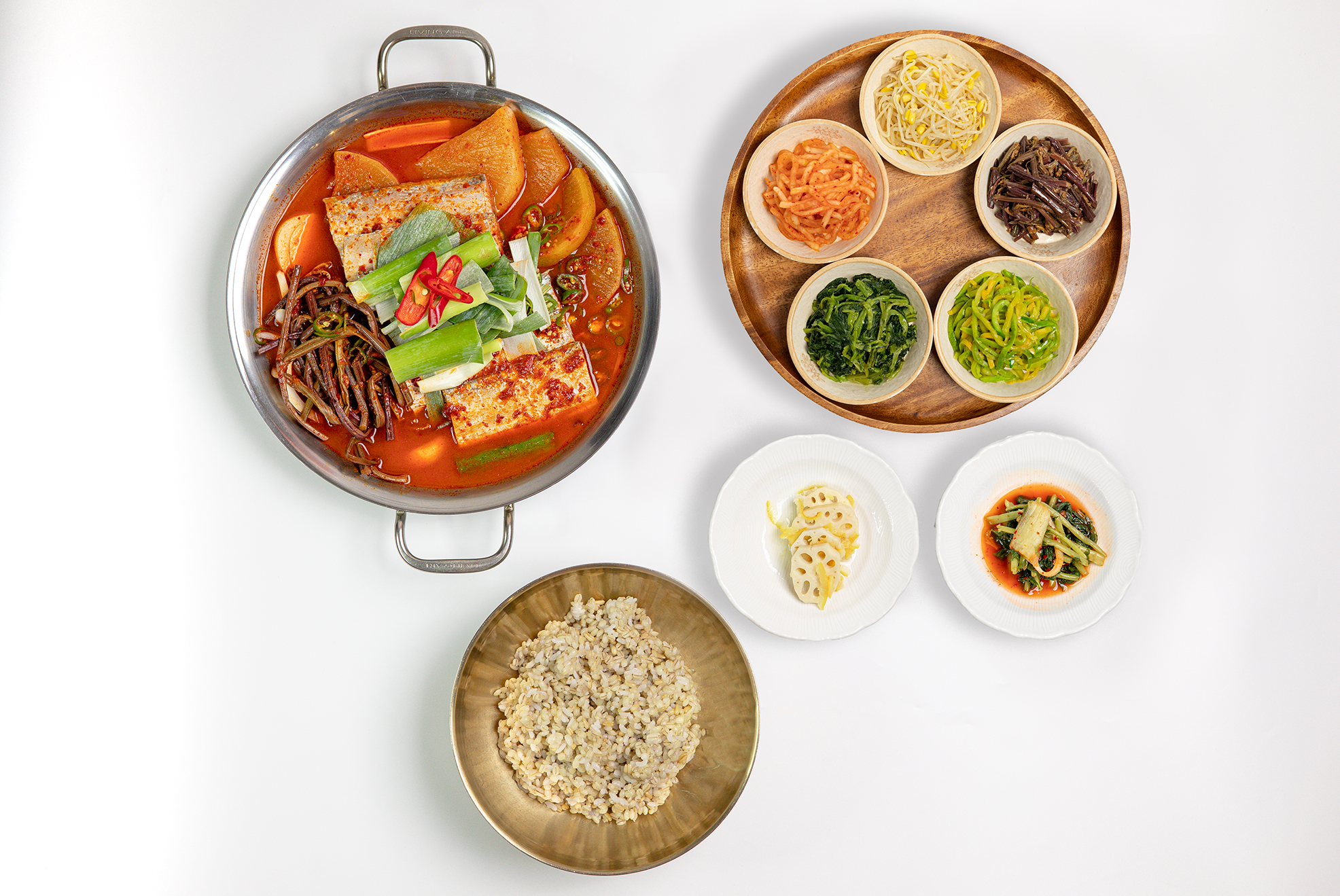 고사리갈치조림 반상